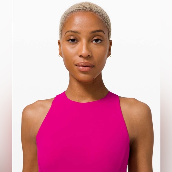 Lululemon Key to Balance Tank with built in shelf bra - ripened raspberry - Picture 3 of 6